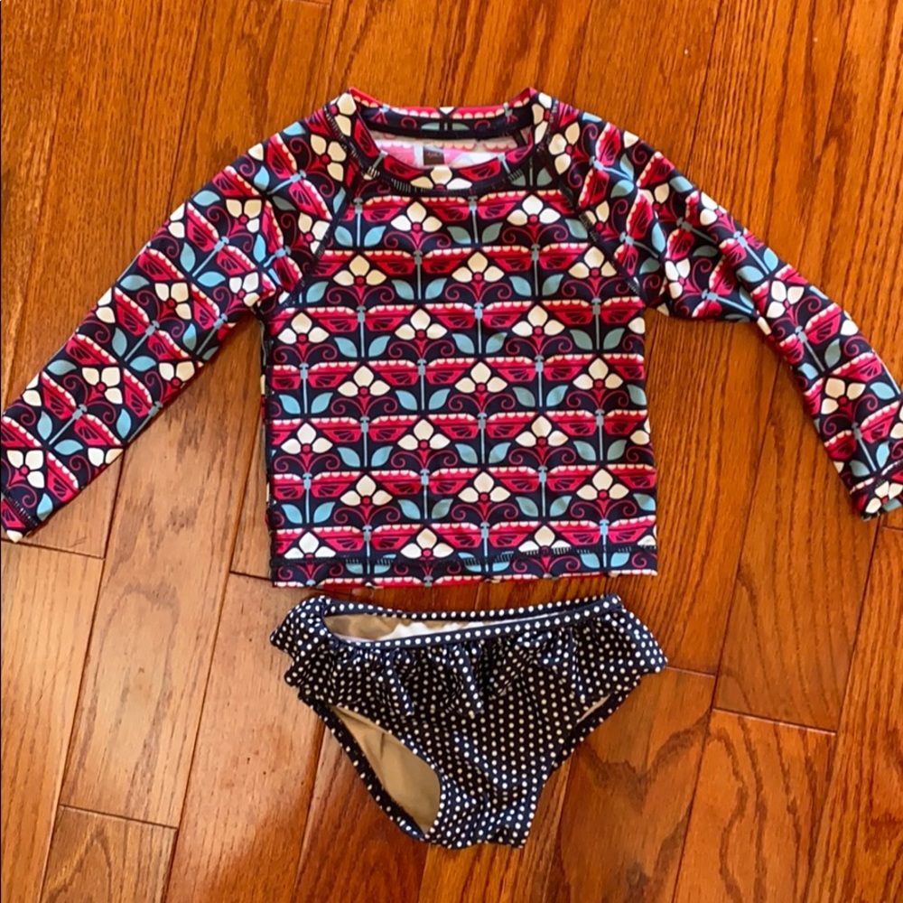 Tea Collection swim rash guard set
